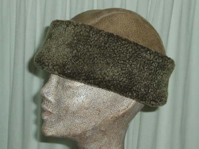 2 Ladies Sheepskin Hat
