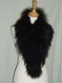 Beautiful Black Mongolian Scarf 41 inches  �36