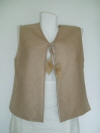 Beige Nappalan Gilet