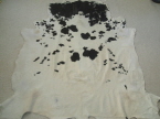 Black and White Cowhide �125