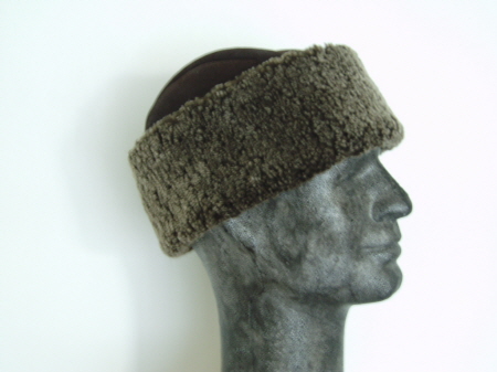 Brown brisa sheepskin hat for a man �25