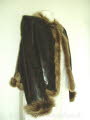 Distressed Leather Jacket with Toscana Trim 