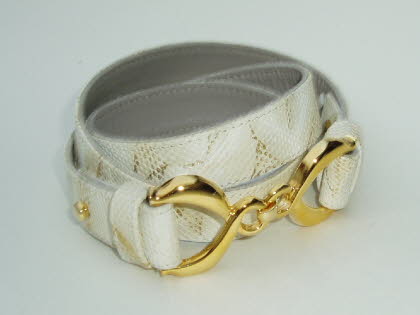 White Gold Karung Snakeskin �14