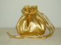 Gold metallic leather bag �55     