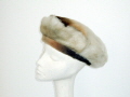 Hand made shaded sheepskin beret �65