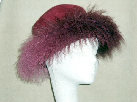 Great sheepskin hats for apres ski or a winter wedding. �48